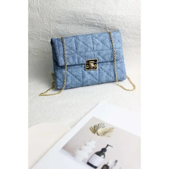 SMALL “LOOKS LIKE DENIM” BAG - Picture 4 of 4